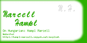 marcell hampl business card